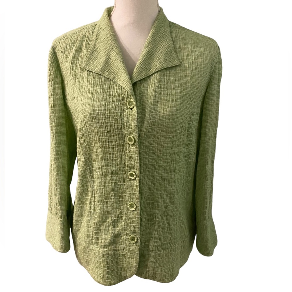 Coldwater Creek cotton long sleeved shirt